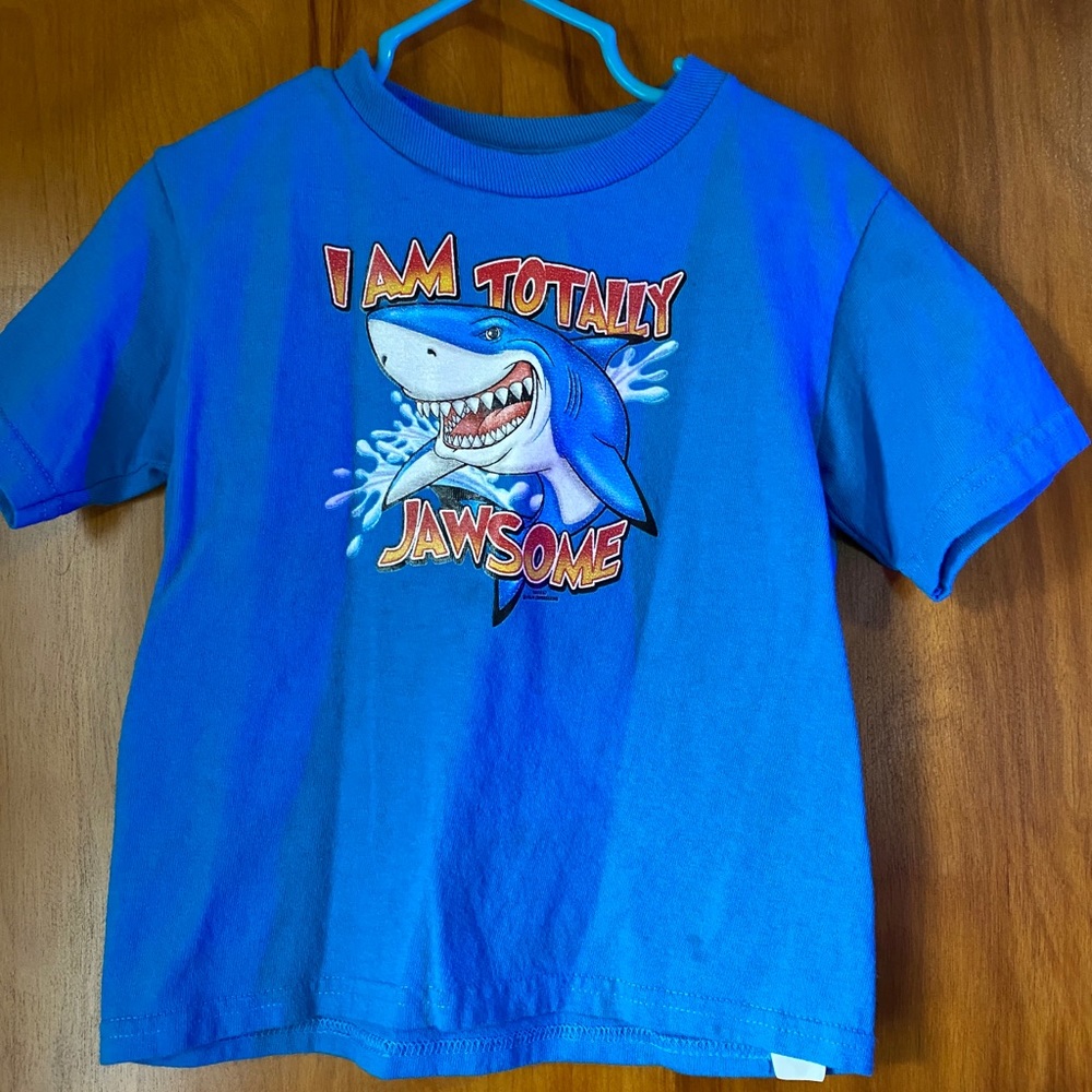 Boys shark shirt